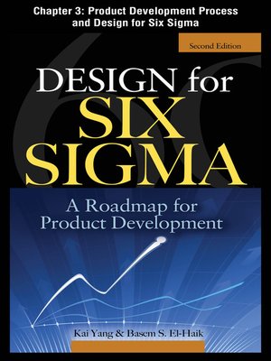 cover image of Product Development Process and Design for Six Sigma